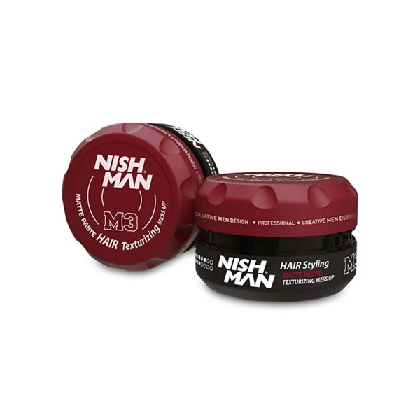 Nishman Матовая паста для стилизации волос Hair Texturizing Mess Up M3, 100 мл купить