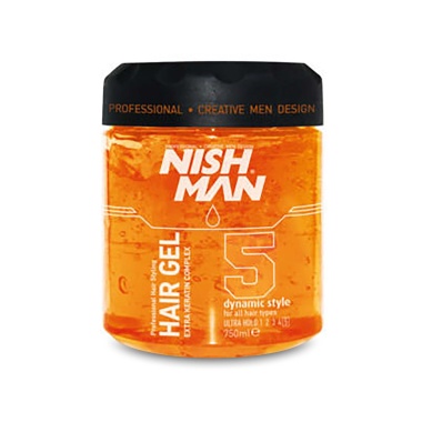 Nishman Гель для укладки волос Ultra Strong Hair Styling Gel N.5, 750 мл купить