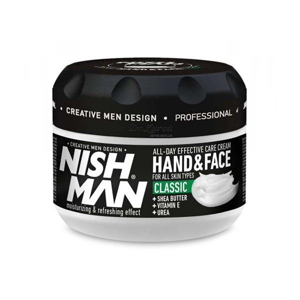 Nishman Увлажняющий крем для рук и лица Hand & Face Cream, Classic, 300 мл купить