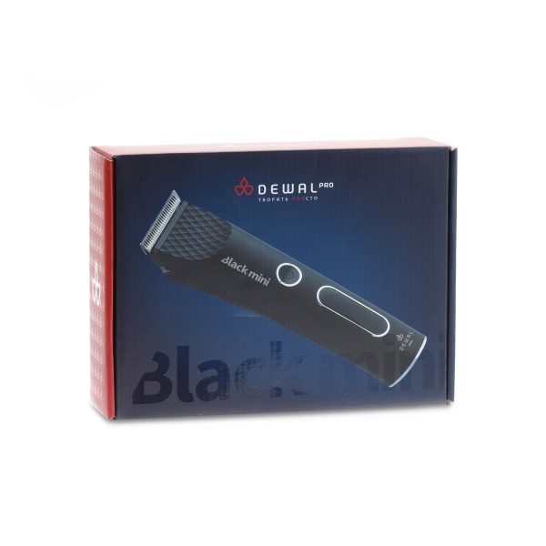 Dewal Pro Машинка для стрижки окантовочная Black Mini, 5500 об\мин, Т-нож 37 мм, 0.3мм купить