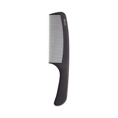 Dewal Pro Расческа рабочая с ручкой Super Thin, широкая, черная, 20.5 см купить