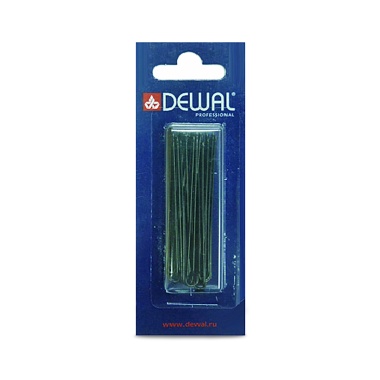Dewal Pro Шпильки прямые, черные, мягкие , 60 мм, 24 шт купить