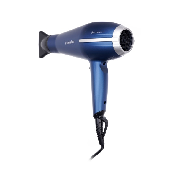 Dewal Pro Фен Exception, синий, 2000 Вт, 2 насадки, провод 2.7м, 570 гр купить