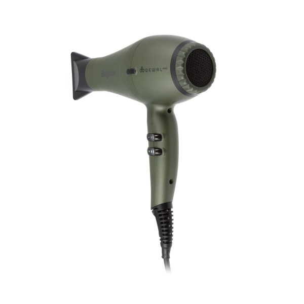 Dewal Pro Фен Pro Elegance, оливковый, 2300 Вт, ионизация, 2 насадки купить