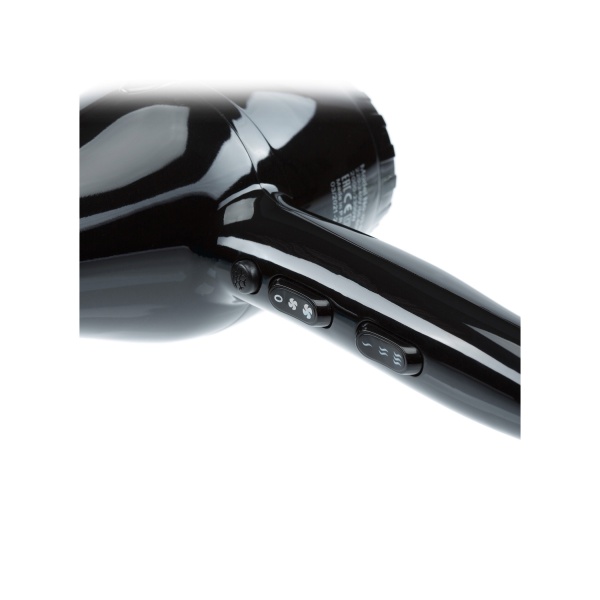 Dewal Pro Фен Pro Tornado, черный, 2300 Вт, ионизация, 2 насадки купить