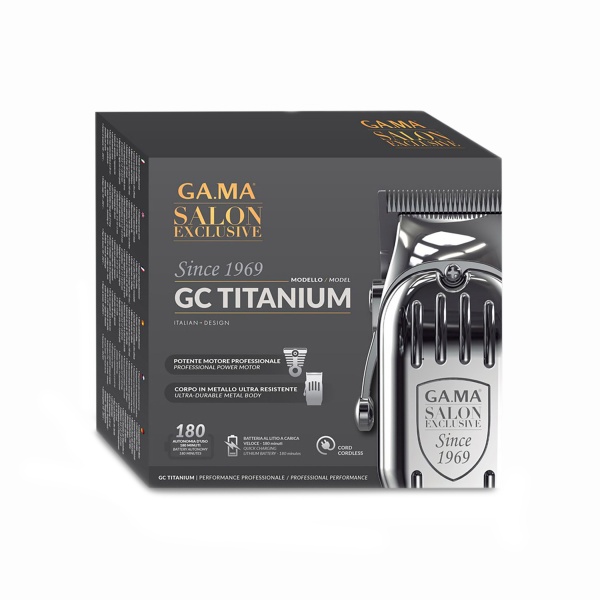 Ga.Ma Professional Машинка GC Titanium RW купить