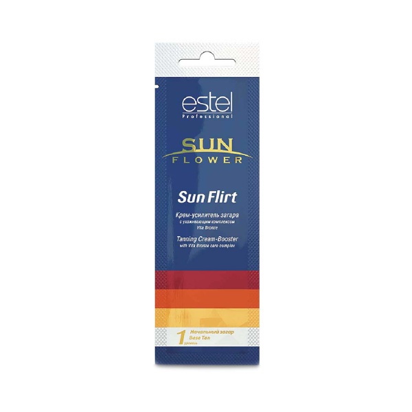 Estel Professional Крем-усилитель загара в солярии Sun Flower, Sun Flirt, 15 мл купить