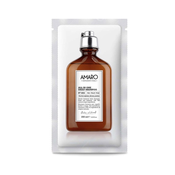 Farmavita Растительный шампунь Amaro All In One Daily Shampoo, 6 мл купить