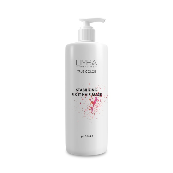 Limba Cosmetics Стабилизирующая маска для волос True Color Fix It Mask, 1000 мл купить