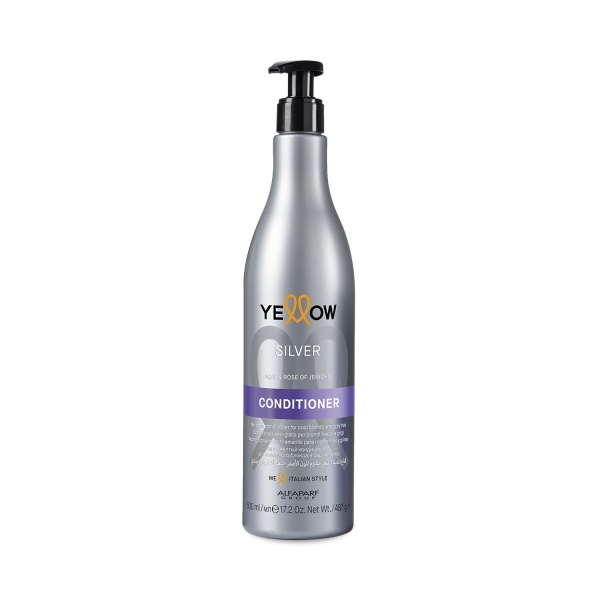 Yellow Professional Анти-жёлтый кондиционер для холодного блонда и седых волос YE Silver Conditioner, 500 мл купить