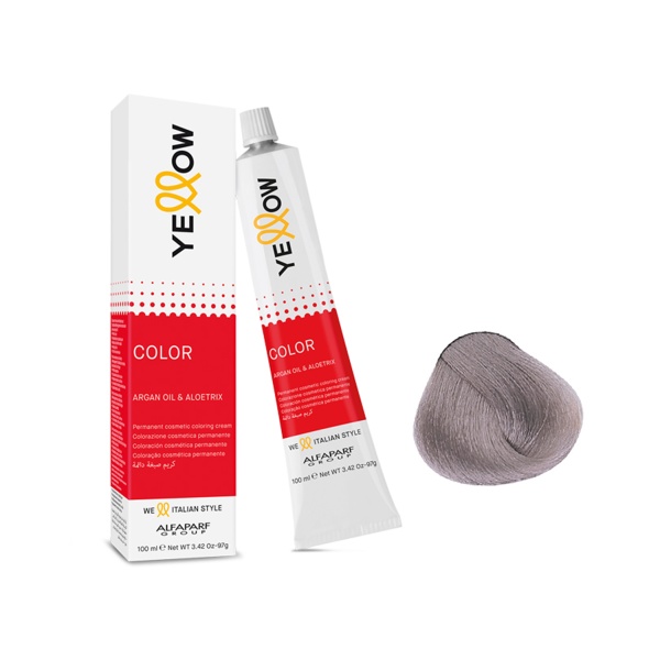 Yellow Professional Перманентная крем-краска YE Color, 11.21, 100 мл купить