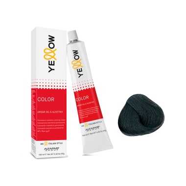 Yellow Professional Перманентная крем-краска YE Color, 4 Cool, 100 мл купить