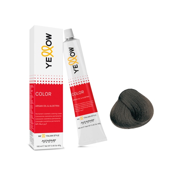 Yellow Professional Перманентная крем-краска YE Color, 7 Cool, 100 мл купить