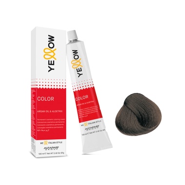 Yellow Professional Перманентная крем-краска YE Color, 7, 100 мл купить