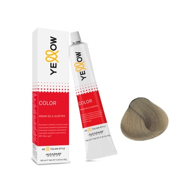 Yellow Professional Перманентная крем-краска YE Color, 9.1, 100 мл купить