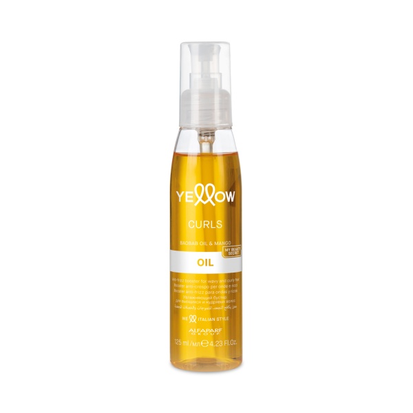 Yellow Professional Увлажняющий бустер-масло для вьющихся и кудрявых волос Curls Oil Anti-Frizz Booster, 125 мл купить