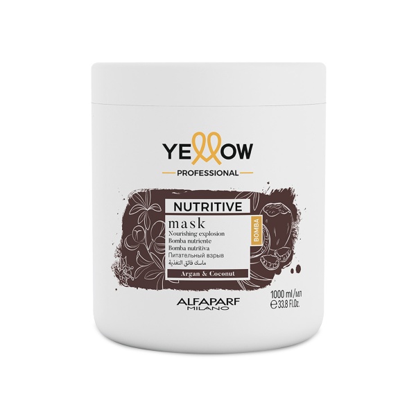 Yellow Маска увлажняющая для сухих волос YE Professional Nutritive Mask, 1000 мл купить