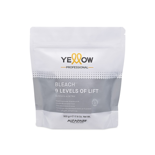 Yellow Professional Порошок для обесцвечивания волос до 9 уровней YE Professional Bleach, 500 гр купить