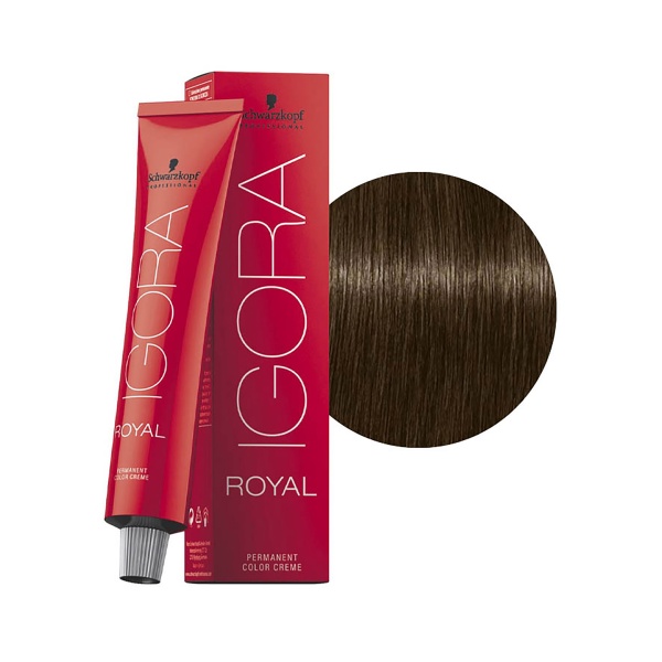 Schwarzkopf Professional Краска для волос Igora Royal, 6-16 Темный русый сандрэ шоколадный, 60 мл купить