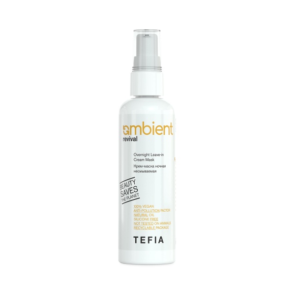 Tefia Крем-маска ночная несмываемая Ambient Revival Overnight Leave-in Cream Mask, 100 мл купить