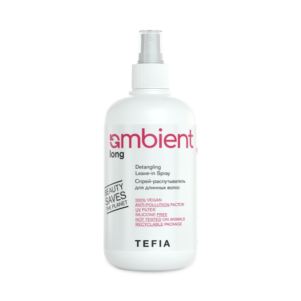 Tefia Спрей-распутыватель для длинных волос Ambient Long Detangling Leave-in Spray, 250 мл купить