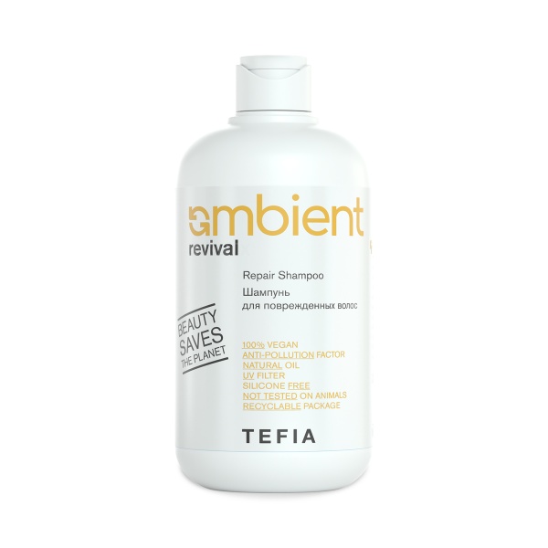 Tefia Шампунь для поврежденных волос Ambient Revival Repair Shampoo, 950 мл купить