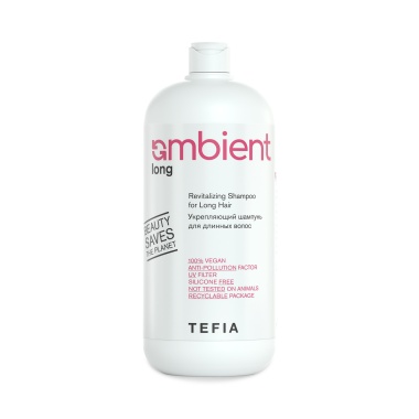 Tefia Укрепляющий шампунь для длинных волос Ambient Long Revitalizing Shampoo, 950 мл купить