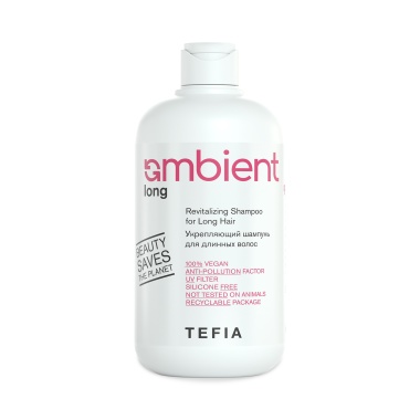 Tefia Укрепляющий шампунь для длинных волос Ambient Long Revitalizing Shampoo, 250 мл купить