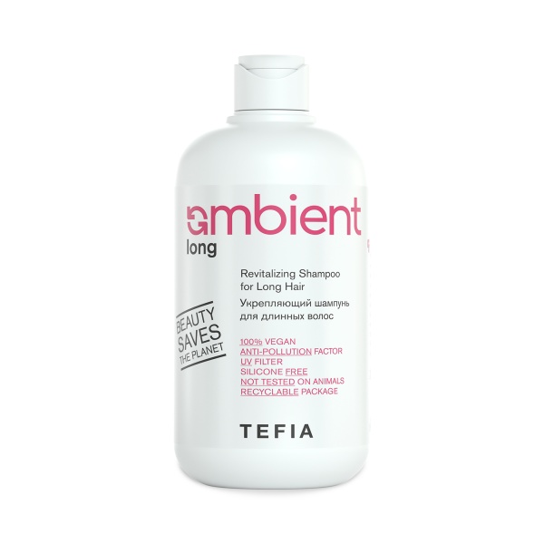 Tefia Укрепляющий шампунь для длинных волос Ambient Long Revitalizing Shampoo, 250 мл купить