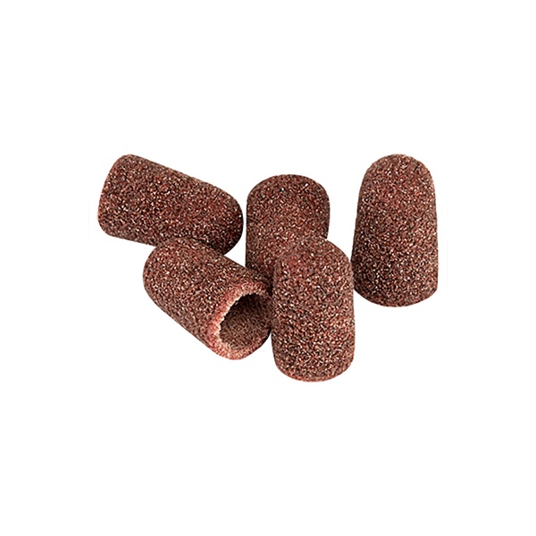Irisk Professional Колпачки песочные, коричневые, диаметр 13 мм, 120 грит, 5 шт купить