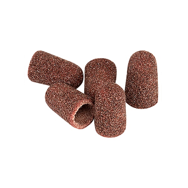 Irisk Professional Колпачки песочные, коричневые, диаметр 16 мм, 120 грит, 5 шт купить