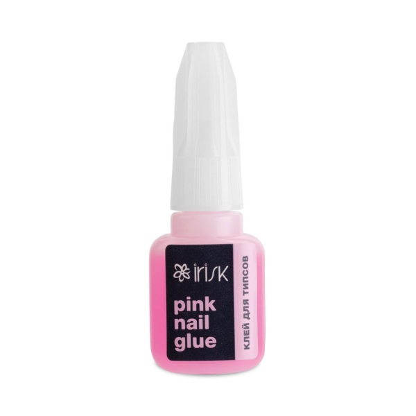 Irisk Professional Клей для типсов Nail Glue, Pink, 10 гр купить