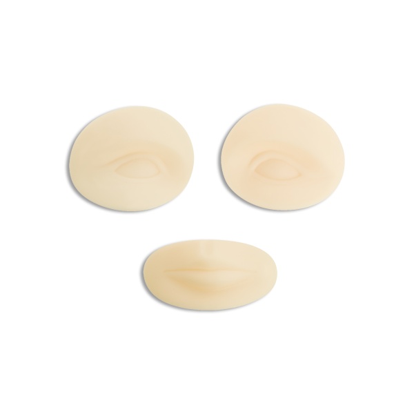 Irisk Professional Сменный набор для муляжа головы, твердый, глаза и губы купить