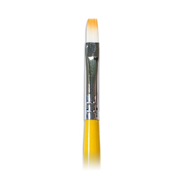 Irisk Professional Кисть для геля, К209-06 №6, искусственный ворс, прямая купить