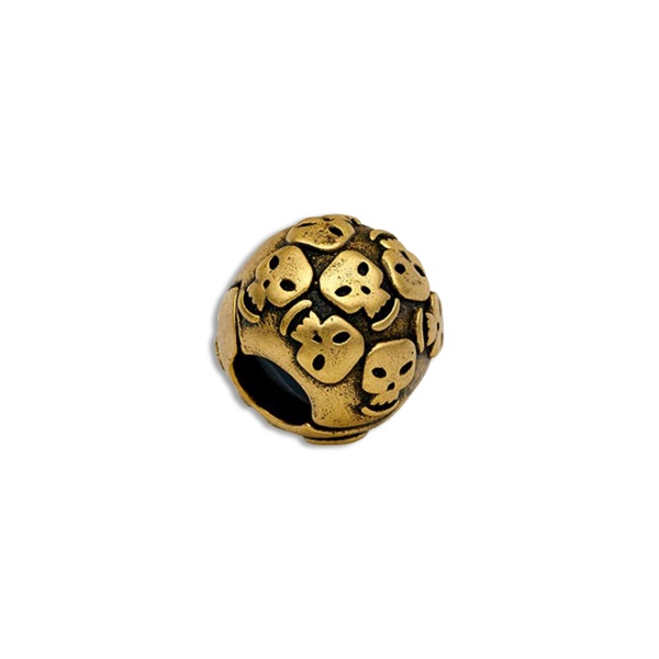 Kela Украшения-шармы Crusado Skull, Латунь Brass, 3 шт купить