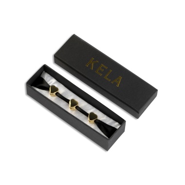 Kela Украшения-шармы Love Heart, Золото Charm Gold, 3 шт купить