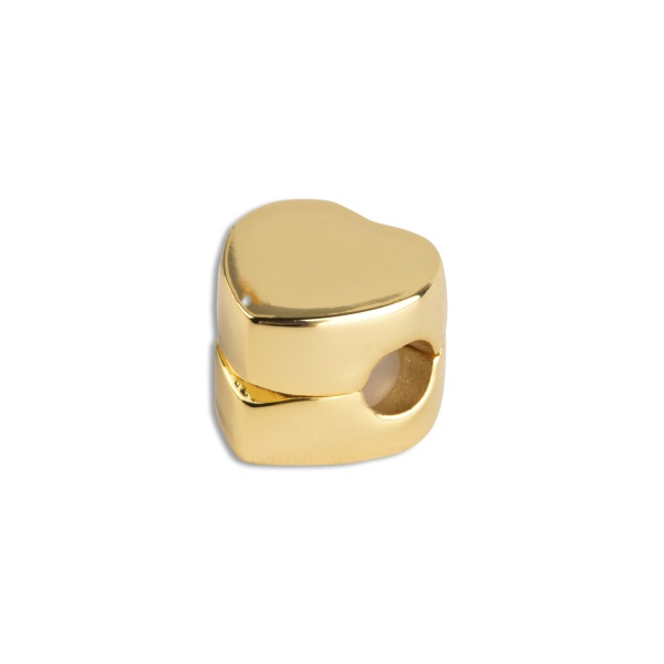Kela Украшения-шармы Love Heart, Золото Charm Gold, 3 шт купить