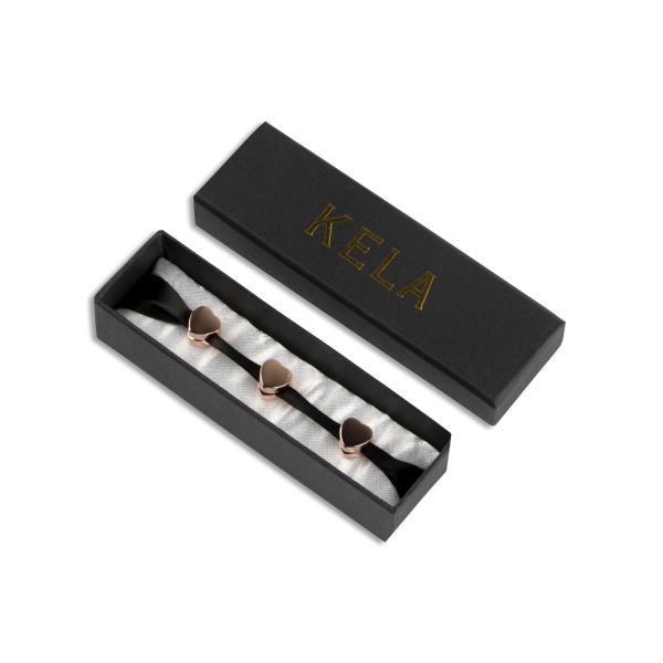 Kela Украшения-шармы Love Heart, Розовое Золото Rose Gold, 3 шт купить