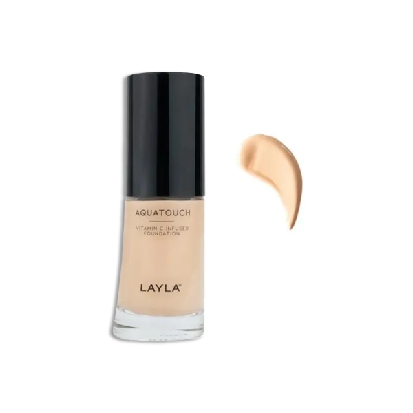 Layla Cosmetics Увлажняющая тональная основа Aquatouch Foundation, №1 купить