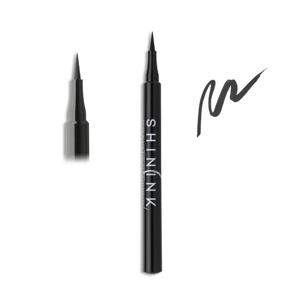 Layla Cosmetics Подводка-фломастер для глаз атласная Eyeliner Shinink Shiny, черная купить