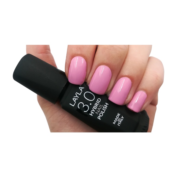 Layla Cosmetics Лак для ногтей цветной Hybrid Nail, №73.0 N.0.7Pink Link купить