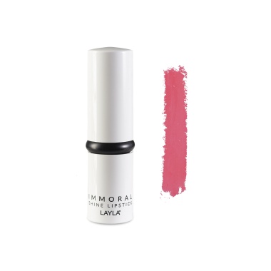 Layla Помада для губ блестящая Immoral Shine Lipstic, №4 Dolce Amor купить
