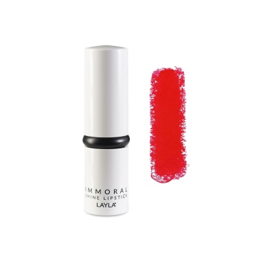 Layla Помада для губ блестящая Immoral Shine Lipstic, №26 Immortal Red купить