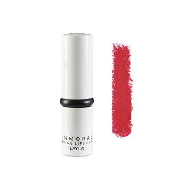 Layla Помада для губ блестящая Immoral Shine Lipstic, №32 Mami купить