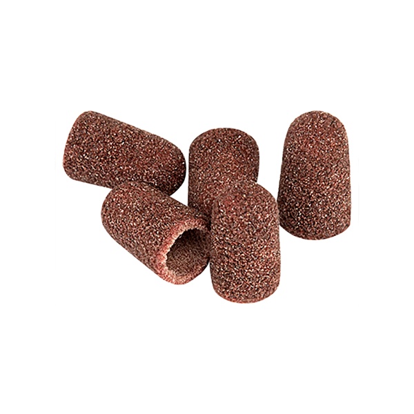 Irisk Professional Колпачки песочные, коричневые, диаметр 16 мм, 160 грит, 5 шт купить