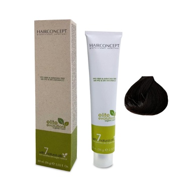 Hair Concept Крем-трансформатор цвета Elite Evolution Organic Color, 4.8 Brown Brown, 60 мл купить