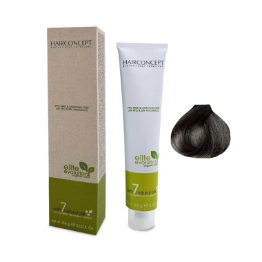 Hair Concept Крем-трансформатор цвета Elite Evolution Organic Color, 6.1 Ash Dark Blond, 60 мл купить