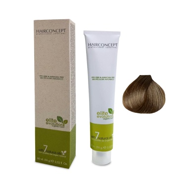 Hair Concept Крем-трансформатор цвета Elite Evolution Organic Color, 7.0 Natural Blond, 60 мл купить