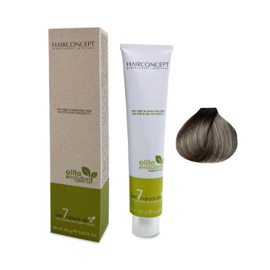 Hair Concept Крем-трансформатор цвета Elite Evolution Organic Color, 7.1 Ash Blond, 60 мл купить