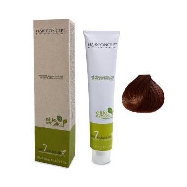 Hair Concept Крем-трансформатор цвета Elite Evolution Organic Color, 7.4 Copper Blond, 60 мл купить
